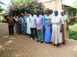 Les représentants de l'Union nationale des orphelinats du Burkina (UNOB)