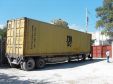 Le container est enfin là